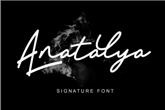 Anatalya: A Handwritten Font for Modern Editorial Design