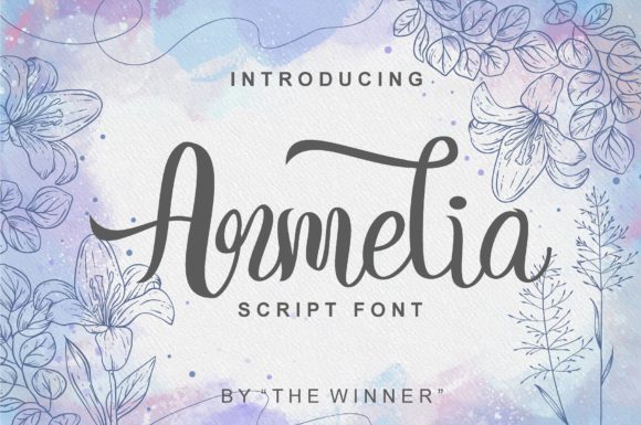 Armelia Font Review: A Flowing Script for Elegant Branding