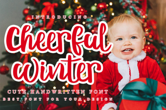 Beautiful Winter: A Handwritten Typeface for Editorial Design