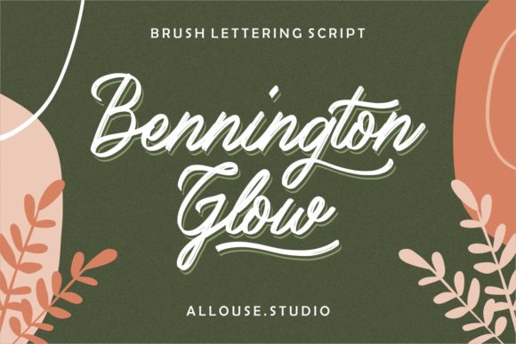 Bennington Glow: The Perfect Script Font for Handmade Brands