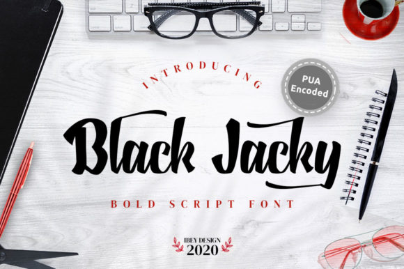 Black Jacky Font Review: Elevating Campaign Visuals