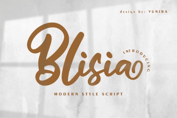 Blisia: The Handwritten Font That Elevates Your Brand Identity