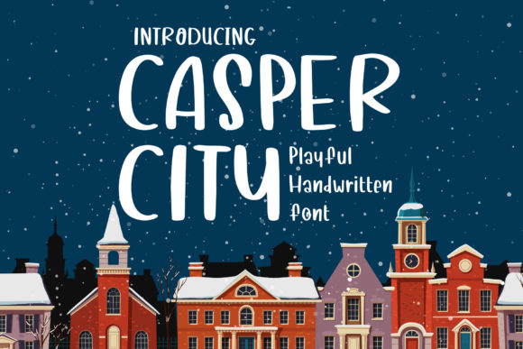 Casper City: A Playful Font for Memorable Branding