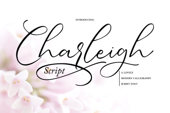 Charleigh: A Romantic Script Typeface for Web Design