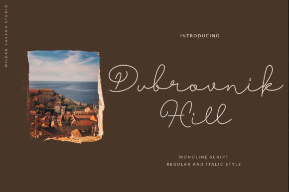 Dubrovnik Hill Font: Elevate Your Campaign Visuals