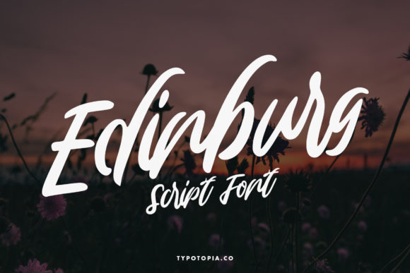 Edinburg: The Script Font That Elevates Brand Identity