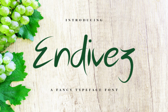 Endivez: The Handwritten Font That Elevates Campaign Visuals