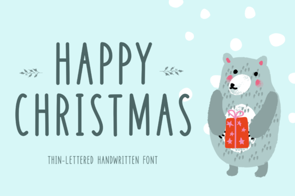 Happy Christmas: A Handwritten Font for Memorable Branding