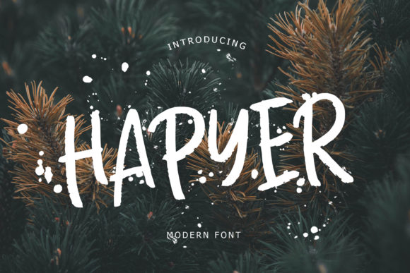 Hapyer Font Review: A Modern Handwritten Typeface for Web Design