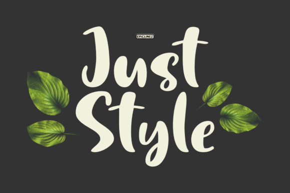 Just Style: A Friendly Handwritten Font for Web Design