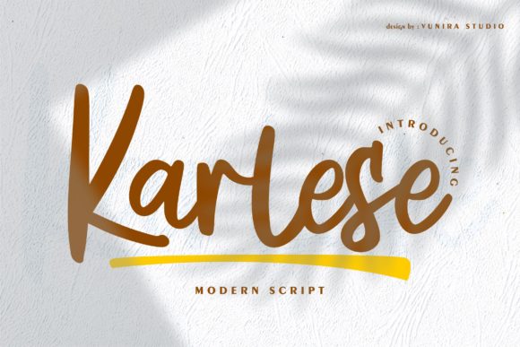 Karlese Font Review: A Modern Script for Web Design