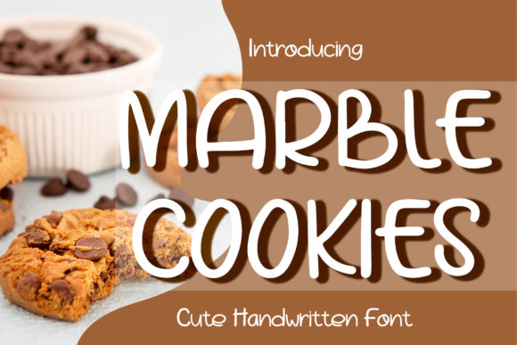 Marble Cookies: A Handwritten Font for Modern Web Design