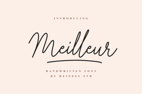Meilleur Review: A Script Font Built for Premium Branding