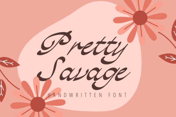 Pretty Savage: A Modern Handwritten Font for Web Design