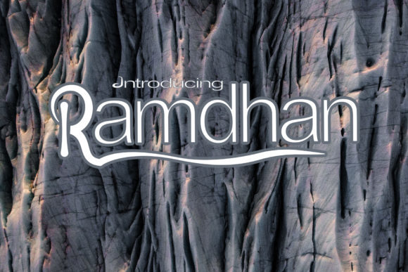 Ramdhan Font: Elevating Brand Identity with Elegant Script