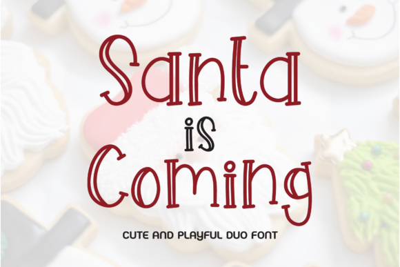 Santa is Coming: A Handwritten Font for Warm Branding