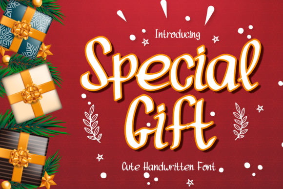 Special Gift: A Handwritten Font for Festive Campaigns