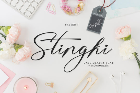 Stingki: A Modern Script Typeface for Digital Branding