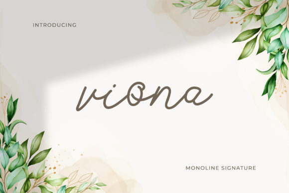 Viona: The Perfect Handwritten Font for Crafters